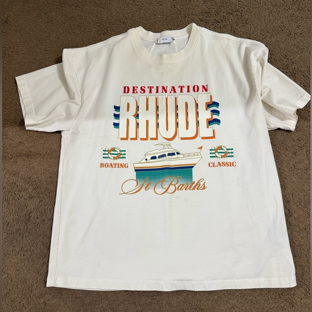 RHUDE rare shirt xxl worn 2x. Great condition!
